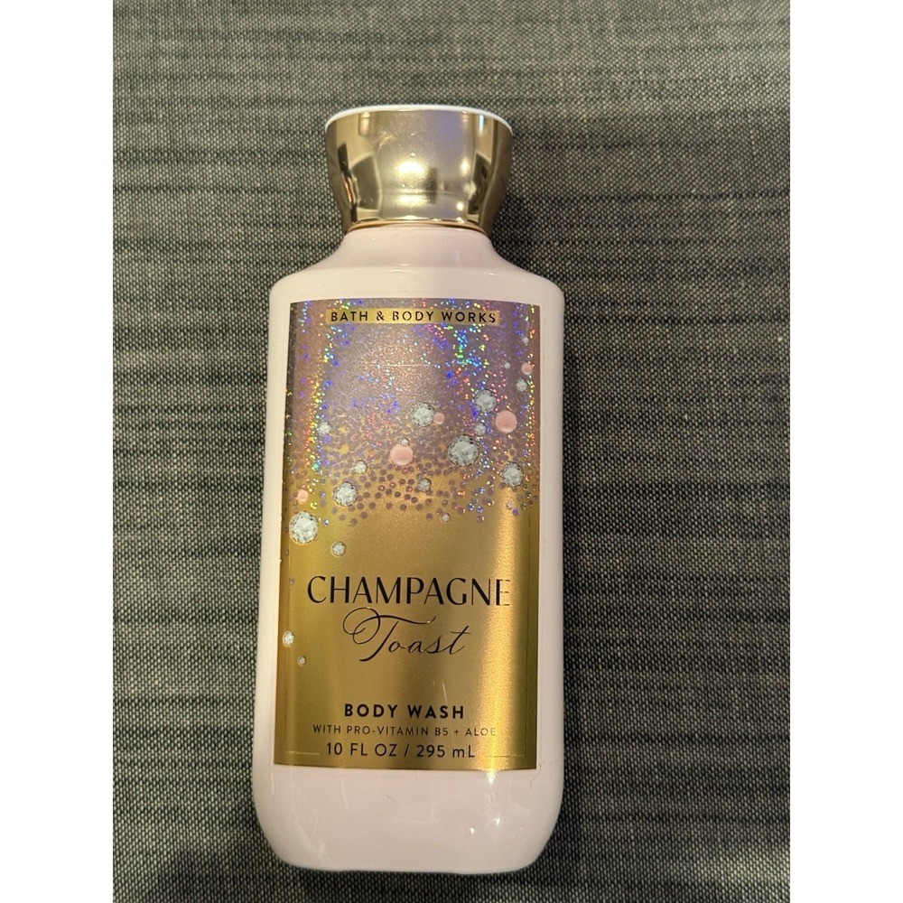 Bath & Body Works Champagne Toast Moisturizing Body Wash 10oz New